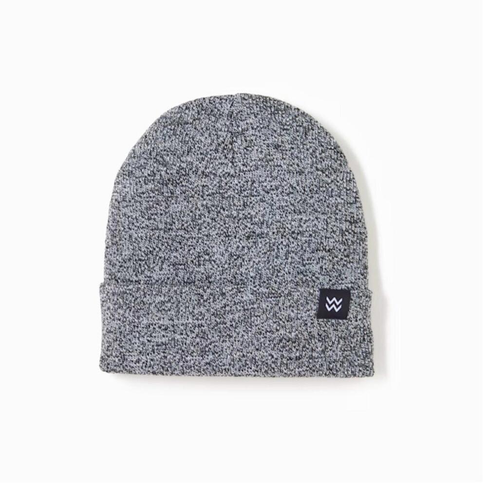 Wren heathered gray Marled Yarn Beanie NWT